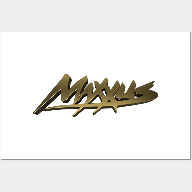 Maxxus Classic Logo - Gold Wall Art by maxxusmusic